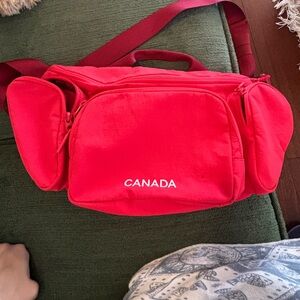 Lululemon Athletica Red Belt Bag